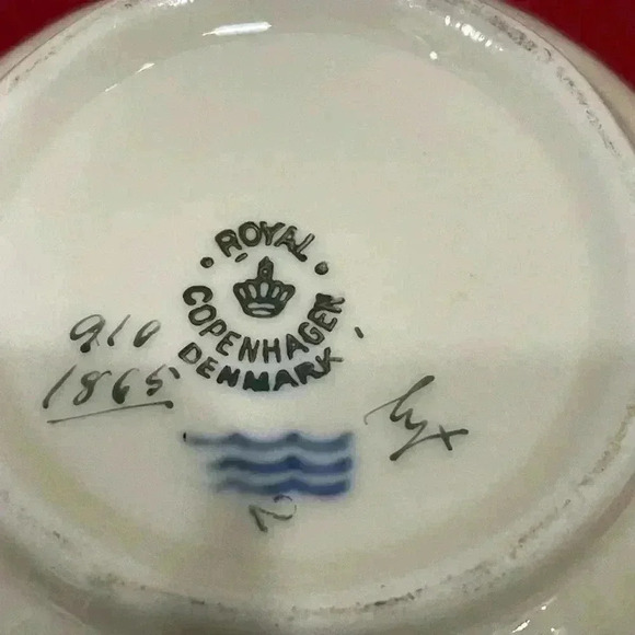 Royal Copenhagen, Denmark, Sugar bowl, no lid - Picture 4 of 6